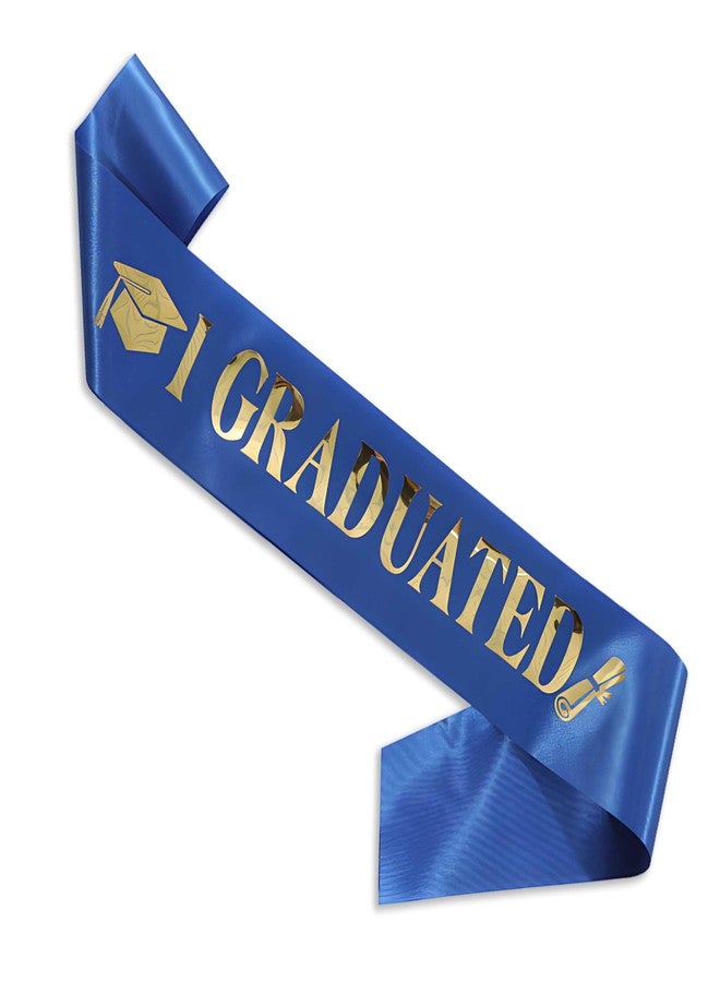 WOBBOX Graduation Sash, Graduate Sash, Graduated Sash, Graduation Party Decorations Items (FP4622) - Image 1